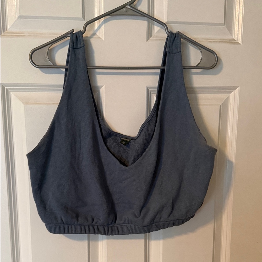 Wild Fable Deep Blue Crop Top